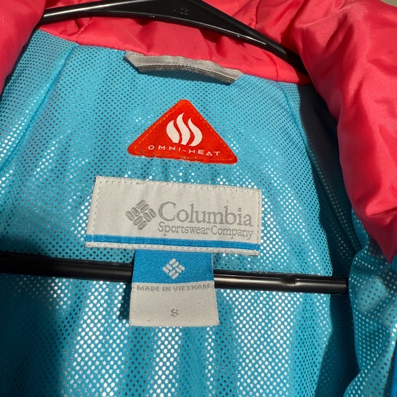 Columbia Omni-Heat Ski Jacket | Women’s Size S | Waterproof Winter Coat | Blue/P - Picture 3 of 3